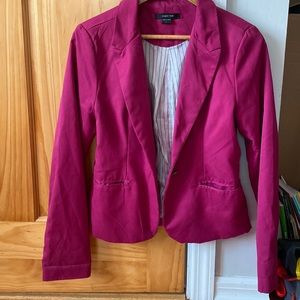 Fuchsia blazer